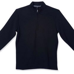 Adidas Men's 3-Stripes Quarter Zip Pullover