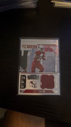 Trey Benson Panini Contenders Rookie Ticket Relic Card