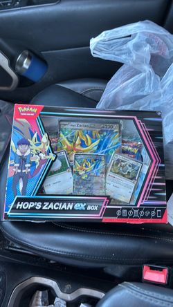 Pokemon hops zacian ex Box new