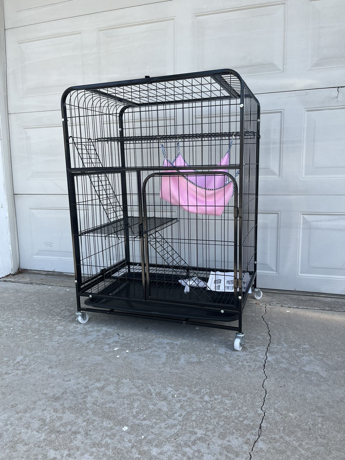 Metal Wire Cage, Kennel For Cat, Birds, Bunny