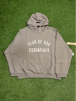Heather Grey Essentials Hoodie