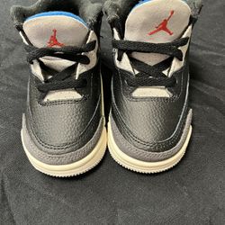 Air Jordan Toddler 3 Retro Basketball Shoes