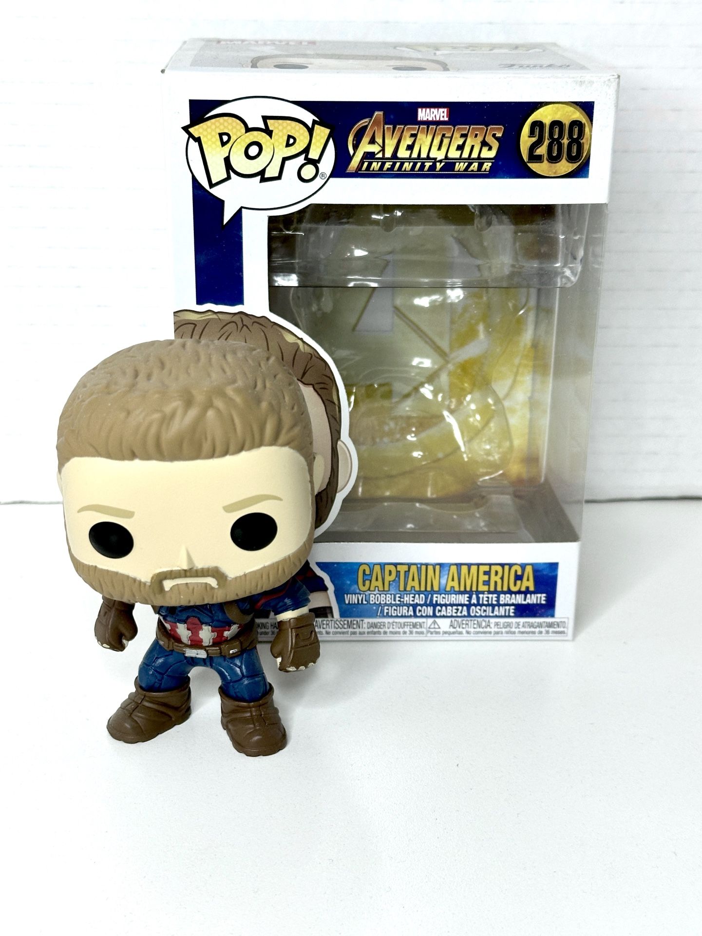 Marvel Avengers: Infinity War Captain America Funko Pop! Figure