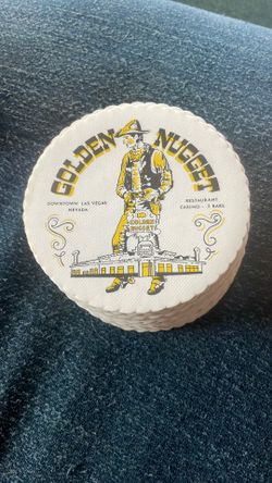 Vintage Golden Nugget Napkins