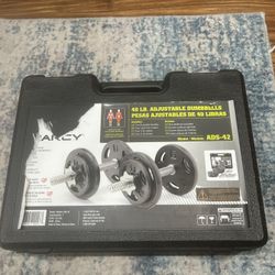 Adjustable Dumbbell Set