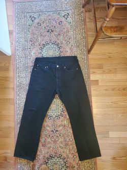 New Men's Black 501 Levi Jeans