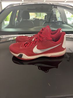 Kobe 10 “TB Red” size 13.5
