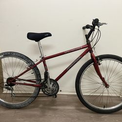 hybrid commuter bike size medium-small