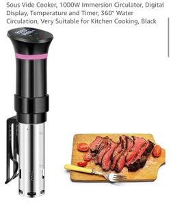 New SOUS VIDE cooker
