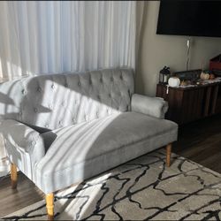 Grey Chaise Sofa 