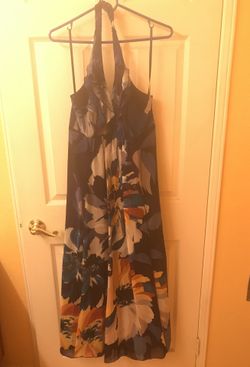 Maxi Dress Halter Top Size 6 Jones New York