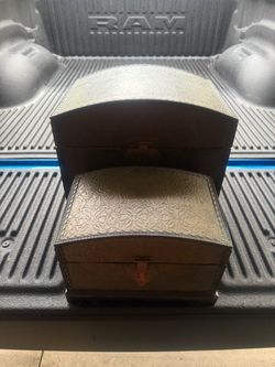 Wood Storage Containers (2)