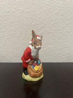 Royal Doulton Santa Bunnykins Happy Christmas DB17 Figurine 1981