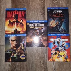 NEW DC Movies $5
