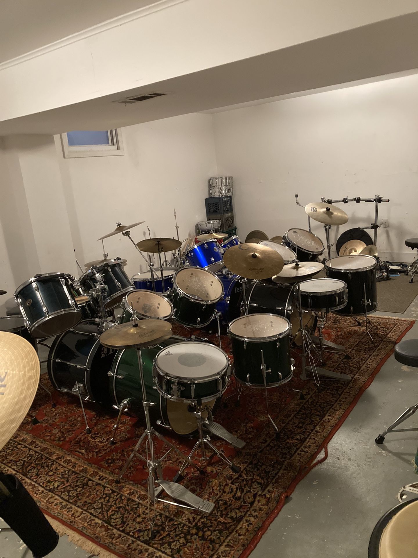 DRUM SETS , HARDWARE , CYMBALS , MORE