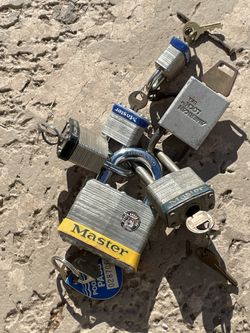Padlocks W/ Keys