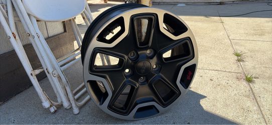 Jeep Alloy Wheel Rim Matte Black