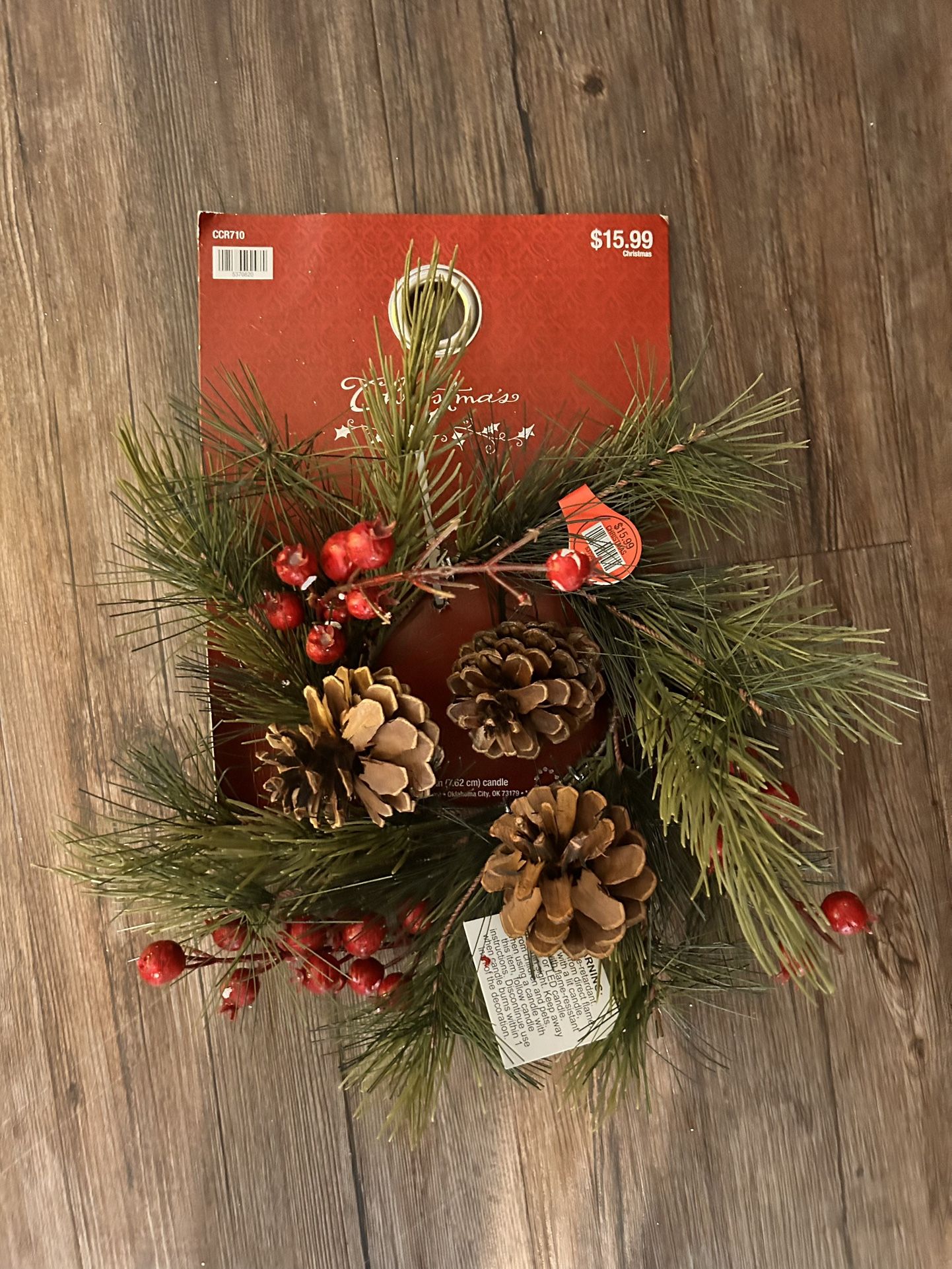 Extra Small Wreath/candle Holder 