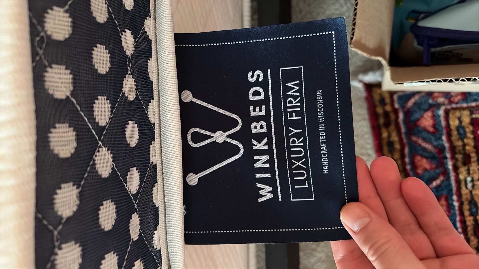 winkbeds full sized bed 1 year old