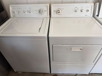 Kenmore washer and dryer