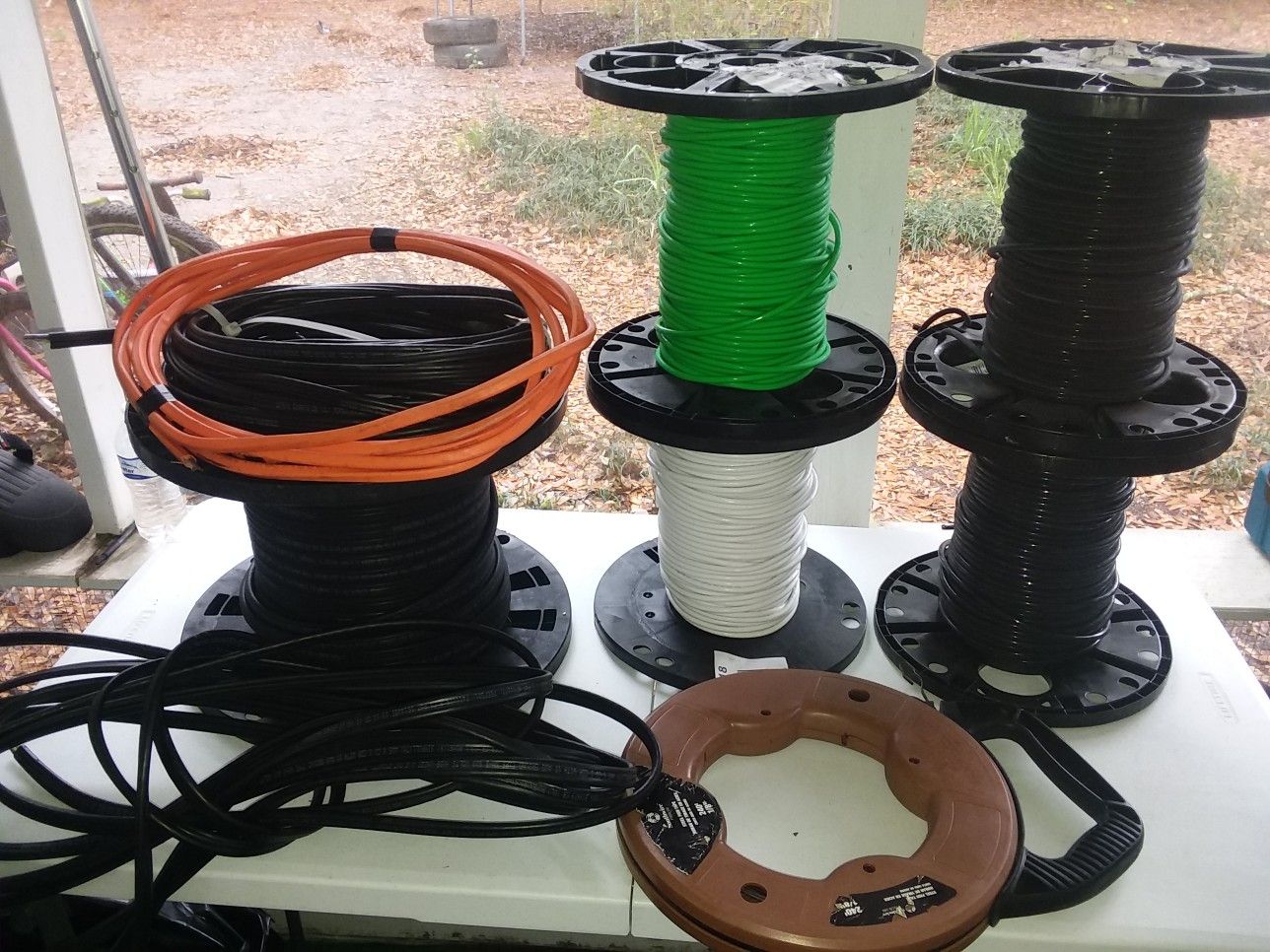 6 gauge singles and 8/2 wire