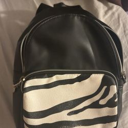 Kendall + Kylie Zebra Print Mini Backpack 