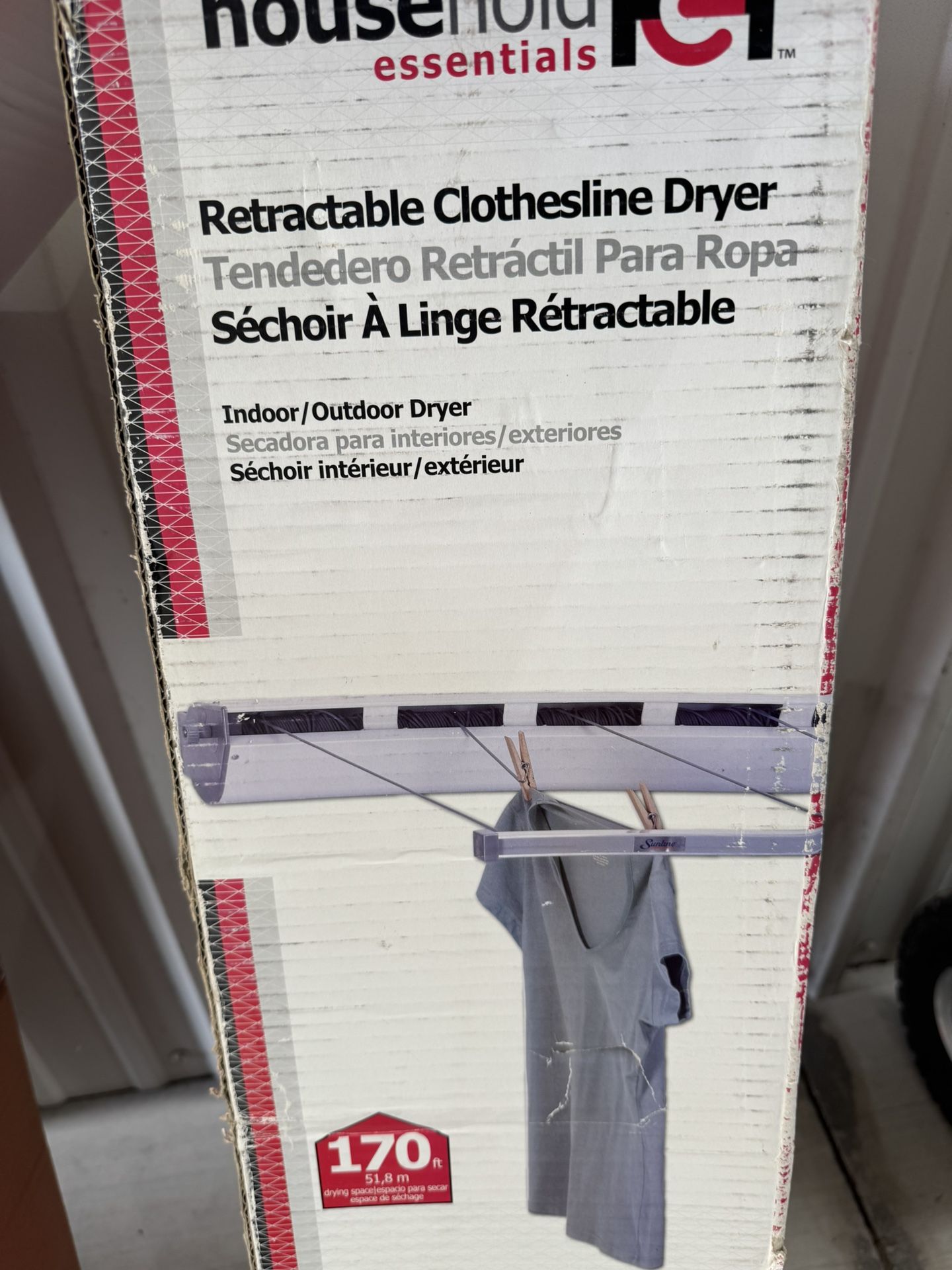 Retractable Clothesline Dryer