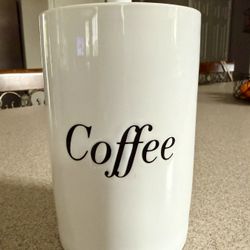 Ceramic Coffee Canister