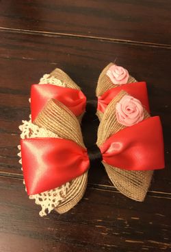 Moana hair bows