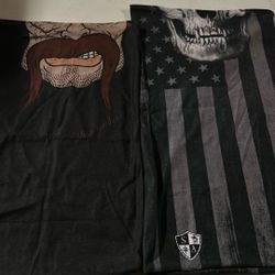 Two New  Neck Gaiter Scarfs Both
