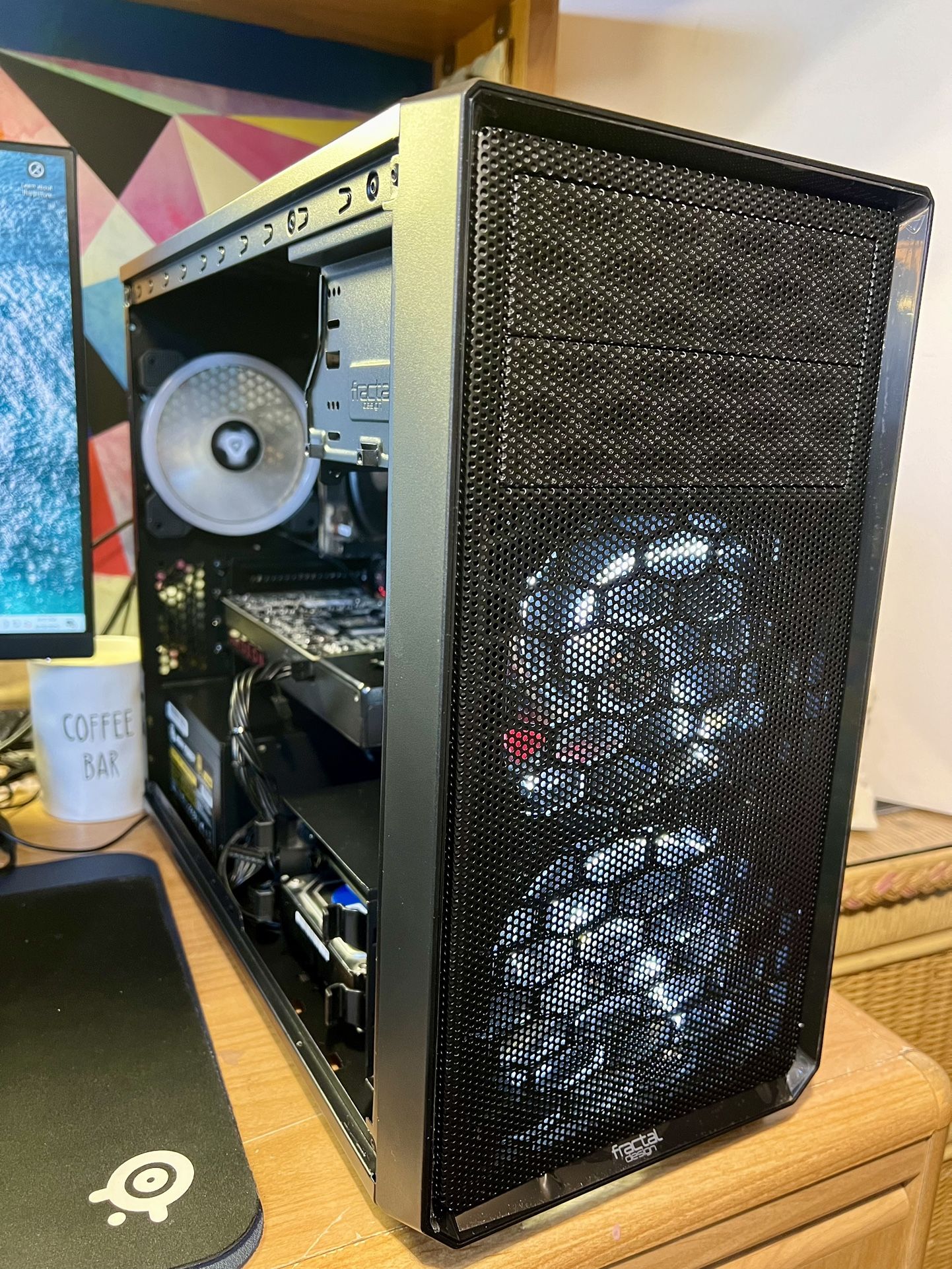 CUSTOM👾GAMING PC 🕹️|| RYZEN 3PRO 2200G || RX 480 || 8 GB RAM|| Windows 10🎆