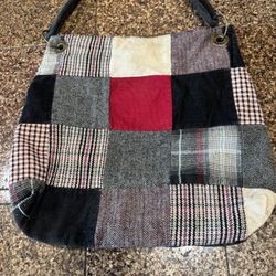 Large Patchwork Purse, Shoulder Bag