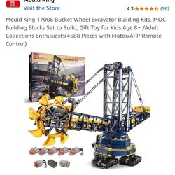 Lego Bucket Wheel Excavator Building Kits, MOC 