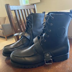 Polo Ranger Leather Boot (New) Size 10 Black