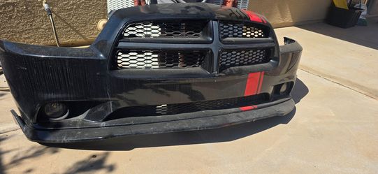 2012 Dodge Charger front bumper with lip