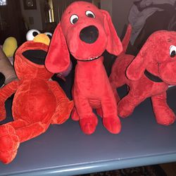 Clifford Stuffed Animals/ Elmo