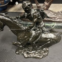 Resin Western Statue 