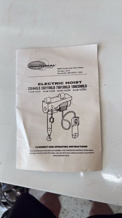 Electric Hoist