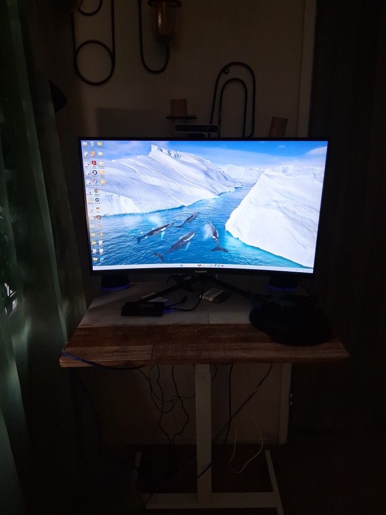 Gawfolk Monitor 32 inch Computer