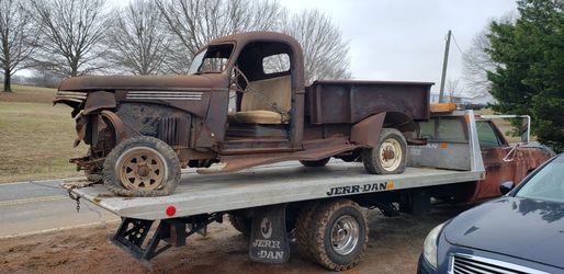 46 47 Chevy Dump Truck Morris Dump Bed