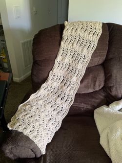 Handmade Crochet Ladies Shrug or Scarf