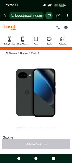Pixel 10a for Boost Mobile