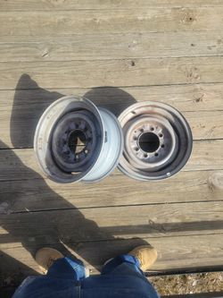 Ford 8 Lug Steel Rims