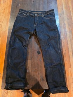 First Manufacturing Kevlar lined motorcycle jeans