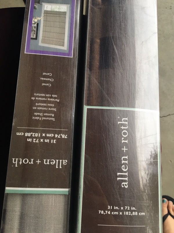 Roman blinds