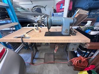 FREE Vintage SINGER Industrial Table Sewing Machine