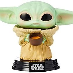 Funko Pop! Star Wars: The Mandalorian - The Child (Grogu) with Cup Vinyl Bobblehead

