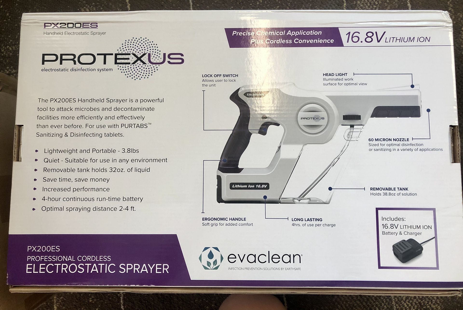 Protexus Electrostatic Sprayer System PX200ES