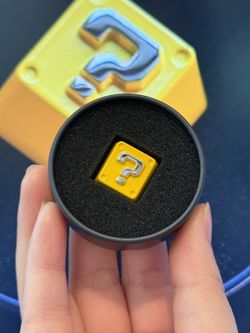 Mario Mystery Block Keycap / Questionmark Keycap