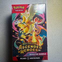 New ascended hero booster bundle box Pokémon